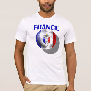 Frankreich-Fußballgang für französische T-Shirt