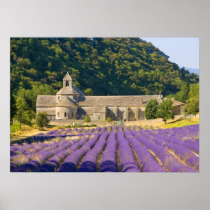 Frankreich, Gordes. Zisterzienserkloster von Poster