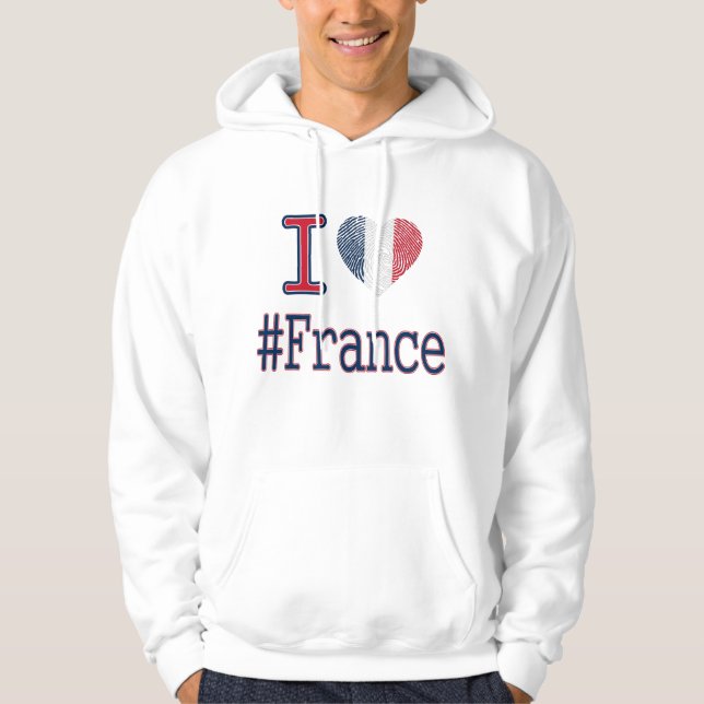 Frankreich Hoodie (Vorderseite)