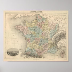 Frankreich im Jahre 1789 Poster