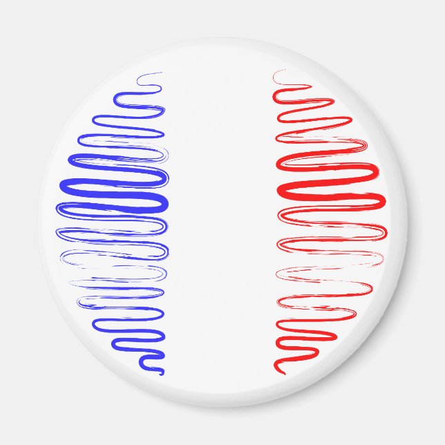 Frankreich im Weißen Magnet (Vorne)