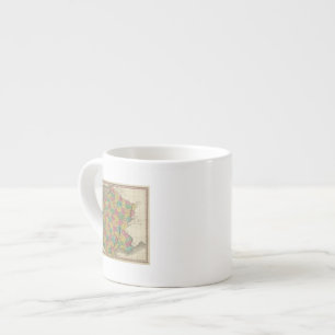 Frankreich, in den Abteilungen Espressotasse