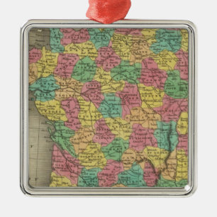 Frankreich, in den Abteilungen Silbernes Ornament