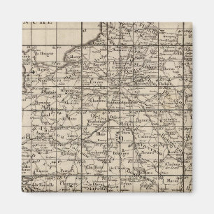 Frankreich-Index Magnet