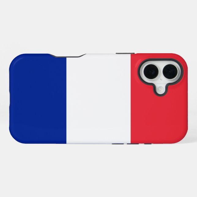 Frankreich iPhone Hülle (Rückseite (Horizontal))
