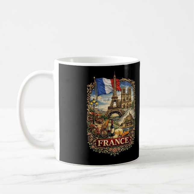 Frankreich Kaffeetasse (Links)