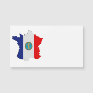 Frankreich-Karte Magnetkarte