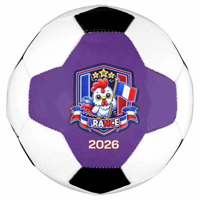 Frankreich Kinder Fußball (Vorderseite)