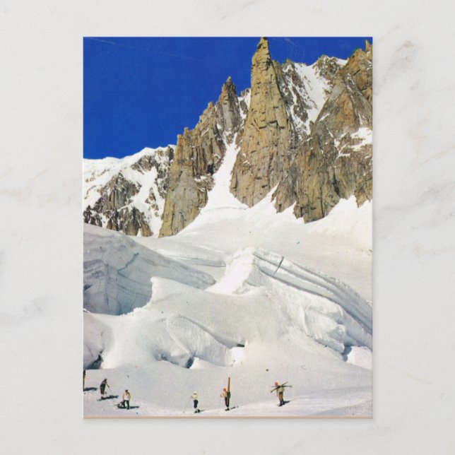 Frankreich, König in den französischen Alpen Postkarte (Vorderseite)