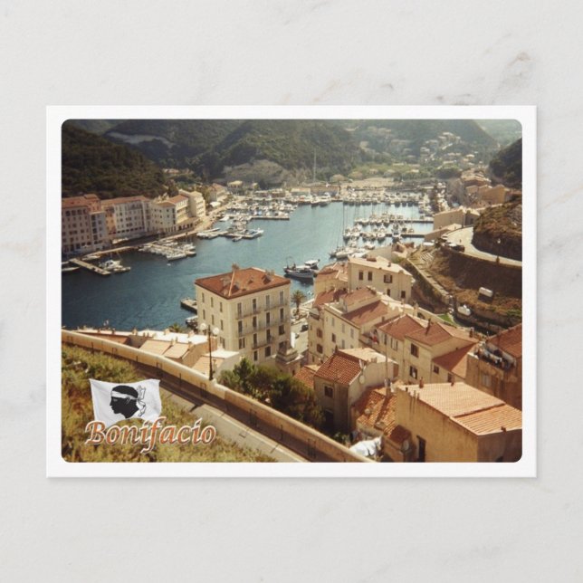 Frankreich - Korsika - Bonifacio - Postkarte (Vorderseite)