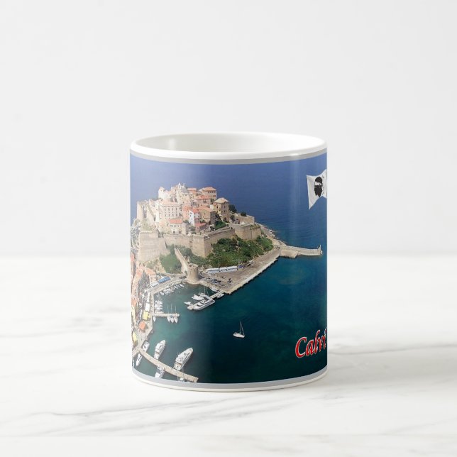 Frankreich - Korsika - Calvi - Kaffeetasse (Mittel)