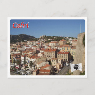 Frankreich - Korsika - Calvi - Postkarte