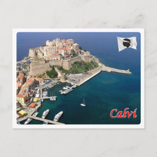 Frankreich - Korsika - Calvi - Postkarte