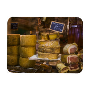 Frankreich, Korsika. Einheimische Käse und Wurstwa Magnet