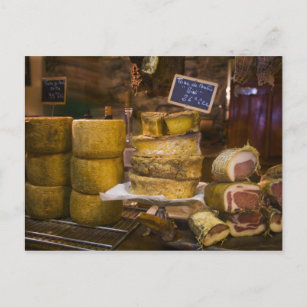 Frankreich, Korsika. Käse und Kakteen Postkarte