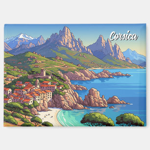 Frankreich Korsika Reisen Magnet