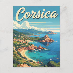 Frankreich Korsika Reisen Postkarte