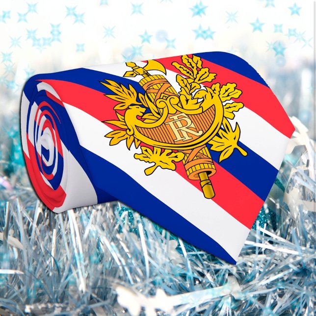 Frankreich Krawatte, französisches Flaggengeschäft Krawatte (Von Creator hochgeladen)