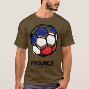 Frankreich Landesflagge T-Shirt