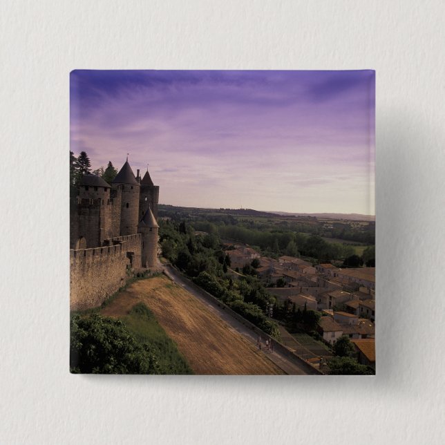 FRANKREICH, Languedoc Carcassonne 2 Button (Vorderseite)