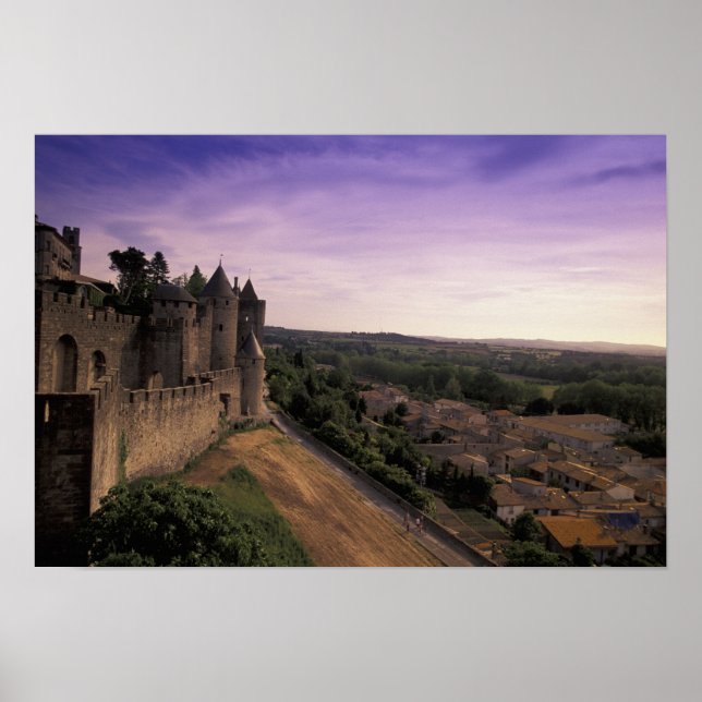 FRANKREICH, Languedoc Carcassonne 2 Poster (Vorne)