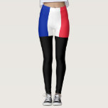 Frankreich Leggings<br><div class="desc">Flagge Frankreichs</div>