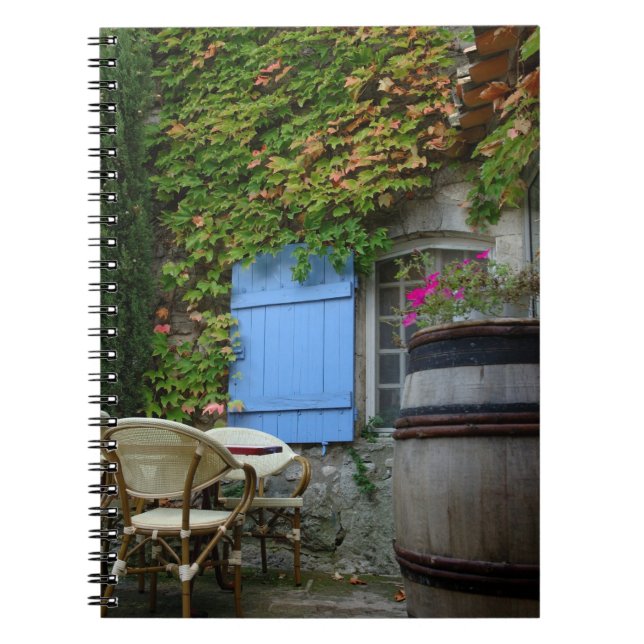 Frankreich, Les Baux de Provence, cafÃ© Patio Notizblock (Vorderseite)