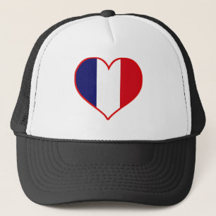 Frankreich Liebe Truckerkappe