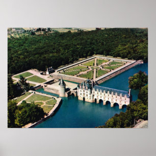 Frankreich, Loire Schloss Chenonceaux Poster