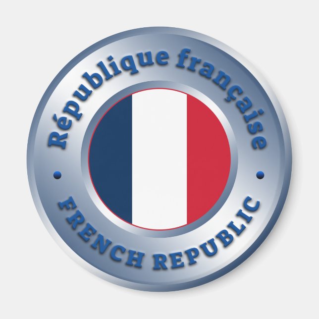 Frankreich Magnet (Vorne)