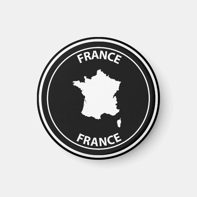 Frankreich Magnet (Vorne)