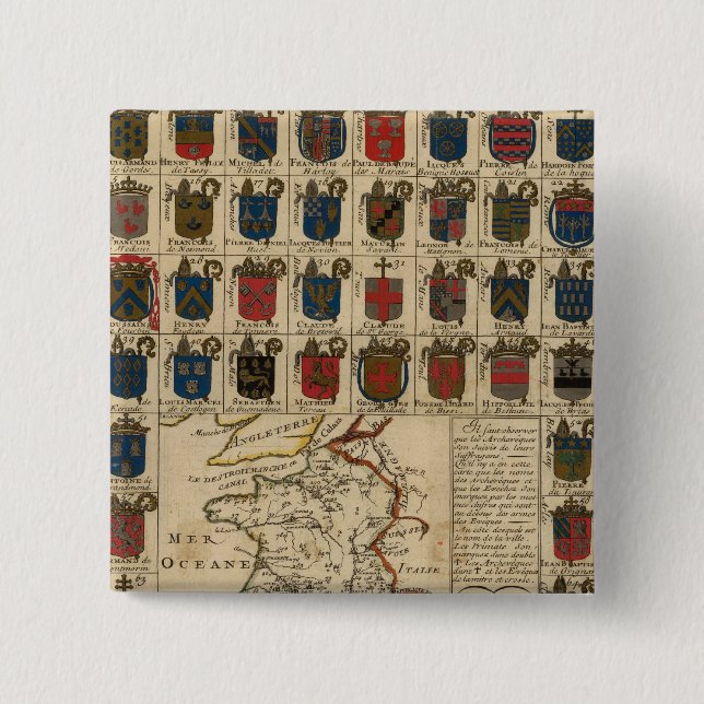 Frankreich Militär Button (Vorderseite)