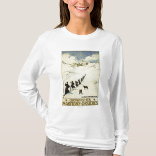 Frankreich - Mönche beim Skifahren T-Shirt