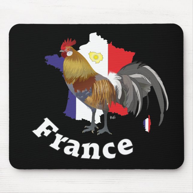 Frankreich Mousepad (Vorne)