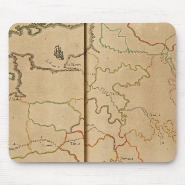 Frankreich Mousepad (Vorne)