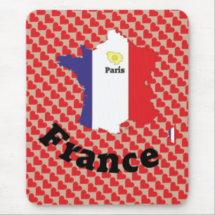 Frankreich Mousepad