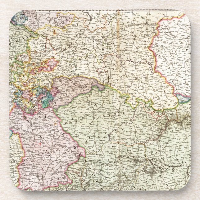 Frankreich Nordosten Untersetzer (Vorderseite)