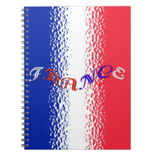 Frankreich Notebook Notizblock
