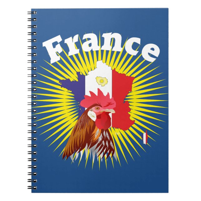 Frankreich Notizheft Notizblock (Vorderseite)