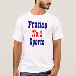 Frankreich Nummer eins T-Shirt