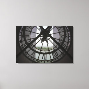 Frankreich, Paris. Aussicht über den Seine-Fluss Leinwanddruck