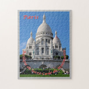 Frankreich - Paris - Basilika du Sacré-Coeur - Jig Puzzle