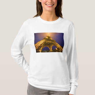 Frankreich, Paris. Blick von der Basis von Eiffel T-Shirt