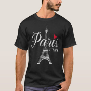 Frankreich Paris Bonjour Marseille Monaco Eiffe T-Shirt