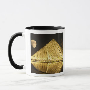 Frankreich, Paris, Das Louvre-Museum, Nacht Tasse