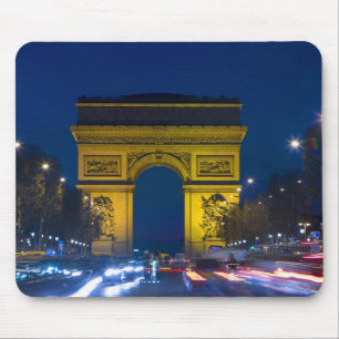 Frankreich, Paris. Der Triumphbogen und der Mousepad