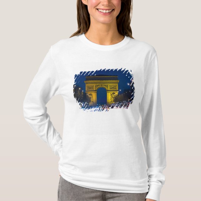 Frankreich, Paris. Der Triumphbogen und der T-Shirt (Vorderseite)