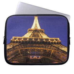 FRANKREICH, Paris Eiffelturm, Abendansicht Laptopschutzhülle
