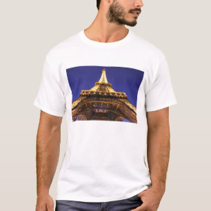 FRANKREICH, Paris Eiffelturm, Abendansicht T-Shirt