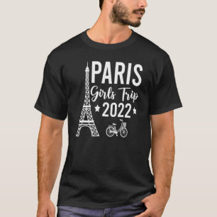 Frankreich Paris Girls Trip 2022 Sommerurlaub Ladi T-Shirt